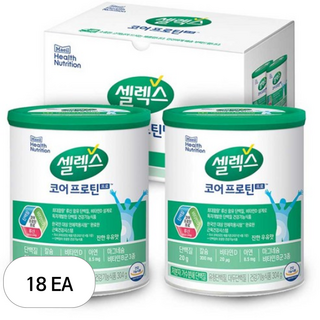 셀렉스 코어 프로 복합 프로틴 파우더, 304g, 18개