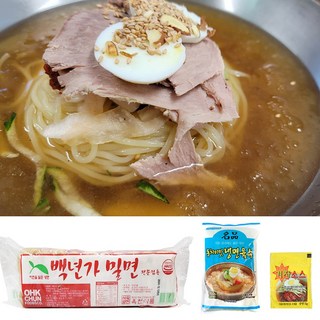 옥천 밀면 10인분+동치미육수10봉+겨자소스10개, 1개, 2kg