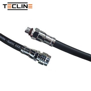 [텍라인] 스킨 스쿠버 다이빙 호스 저압 비씨 인플레이트 호스 고무 20cm 블랙 상세 설명 참조 상품 이미지