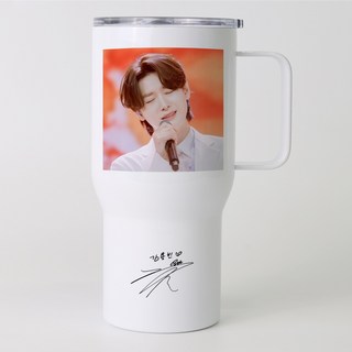 김용빈 굿즈 텀블러 제작 미스터트롯, 디자인 12, 선택안함, 단면 인쇄