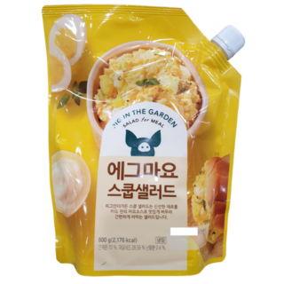 [트레이더스] 삼립 에그마요 스쿱샐러드 800G 아이스박스포장 냉장식품, 1개