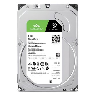 씨게이트 바라쿠다 HDD 8TB