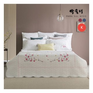 박술녀자수광목요세트