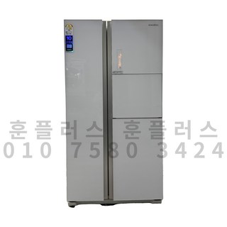 중고 삼성 양문 냉장고 화이트 홈바형 745L, 1