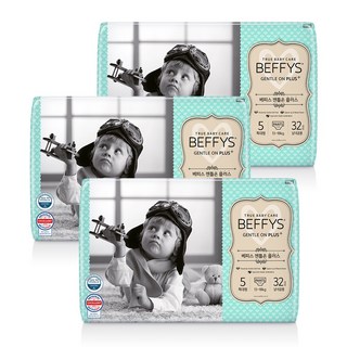 베피스 팬츠 젠틀온 플러스 특대형 기저귀 남여공용 32P x 3팩, 96매, 특대형(XL)