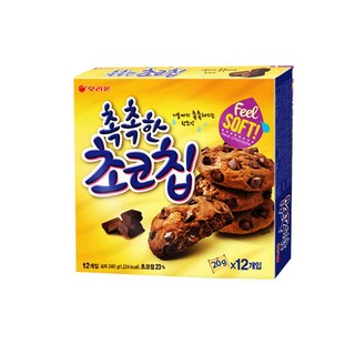 오리온 촉촉한 초코칩, 240g, 7개