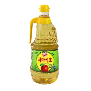 (무)오뚜기사과식초 1.8LX2개, 1.8L, 2개