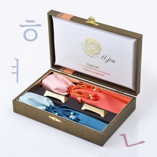 현진 NEW 훈민나비 티타늄골드(B) / 예쁜수저세트 한국적인선물 외국인부부선물 전통테이블웨어 돌촬영소품 베이비샤워용품 돌잔치답례품, 1개