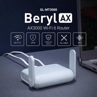 GL.iNet 베릴 AX MT3000 포켓 사이즈 와이파이 6 무선 여행 기가비트 라우터