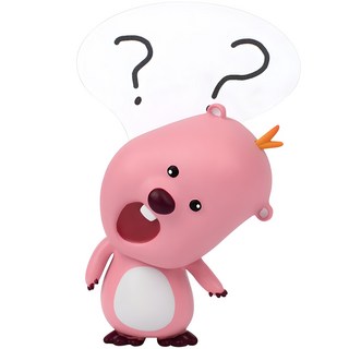 잔망루피 둥절루피 모니터 피규어