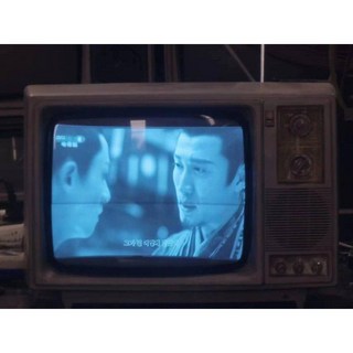 레트로 TV 흑백 실사용가능 옛날 티비 골동품 모니터, 12-14인치 흑백 (셋톱)