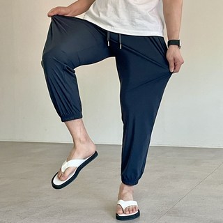 프라임스톤 남성 아이스 스판 여름 조거 쿨링 바지