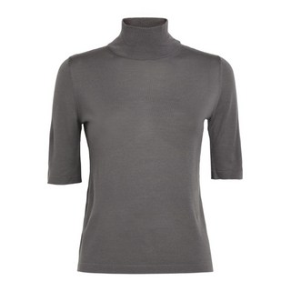 타임딜 [내일도착보장] 막스마라 니트 GIGI 지지 버진 울 반팔 터들넥 니트 그레이