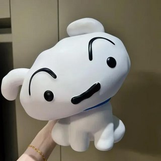 짱구 굿즈 크레용 신짱 대형 피규어 수영 반지 노하라 신노스케 액션 애니메이션 PVC 모델 인형 조각상 어린이 장난감 선물 여름, 1개