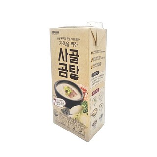 [유통기한 임박상품] 서강유업 가족을 위한 사골곰탕, 4개, 1L