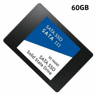 SSD 드라이브 HDD 2.5 하드 디스크 노트 북 컴퓨터용 내장 120GB 240GB 1TB 512GB 2TB 256GB HD SATA, 없음, 2) SSD-60GB-blue