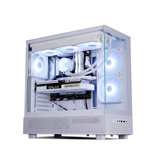 몬스타 가츠 X520LA 리버스 화이트 PC 케이스