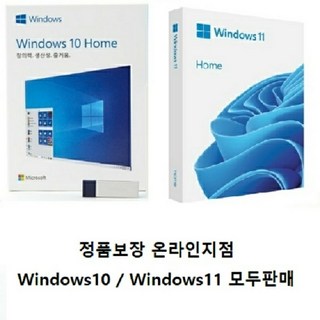 [365일전송] MS윈도우10 MS윈도우11 정품키+설치링크[옵션선택], MS윈도우11 홈