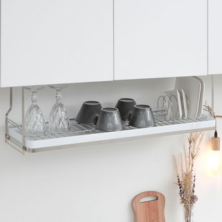 한샘 부착식 식기건조대 900