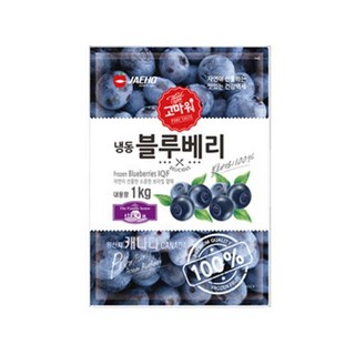 [당일출고]고마워 블루베리 1kg(냉동) 북미산 대용량 업소용 [원산지:캐나다], 5개, 1kg