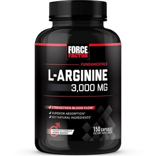 포스팩터 L-아르기닌 3000mg 보충제 Force Factor, 1개