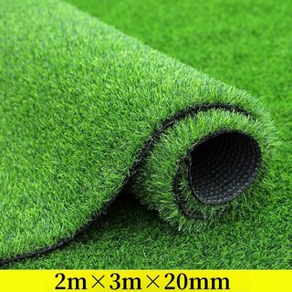 Zoomland 인조잔디 1M*4M 1M*5M 2M*3M 발코니 야외 장식 테라스 정원 옥상조경 방염 잔디매트, A(2m*3m), 1개