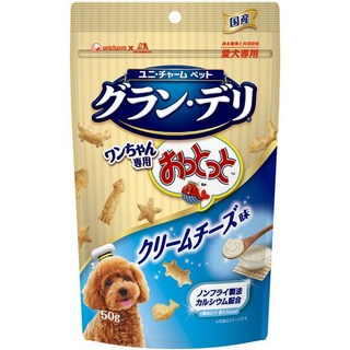 유니참그란 델리 그랜드 완 전용 오토트 크림 치즈 맛 강아지 간식 50g 일본산, 1개