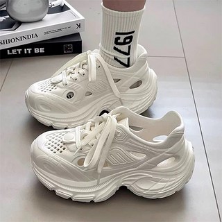 NAERSI 남녀공용 발편한 쿠션 슬리퍼 5cm 통굽 미끄럼방지 족저근막 스포츠샌들