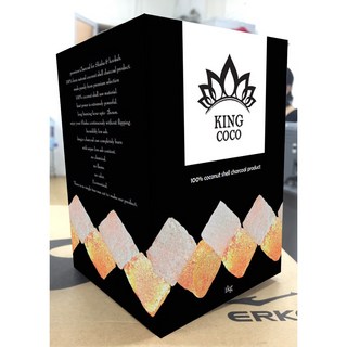 KINGCOCO CHARCOAL 100% 야자 코코넛 숯