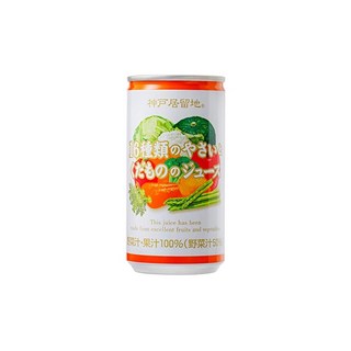 고베 거류지 16종의 야채와 과일 주스 캔 185g×30개 보존료 착색료 미사용 국내 제조, 185g, 30개