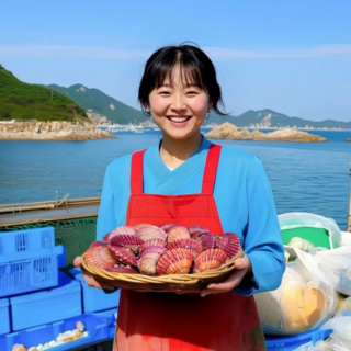 가리비 산지직송 제철 홍가리비, 1개, 8kg (160미 내외)