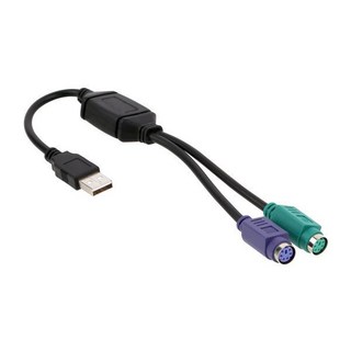 넥스트유 NEXT KVMPS2 USB to PS2 마우스 키보드 변환 케이블, 넥스트유 NEXT KVMPS2 USB to PS2 마우, 1개