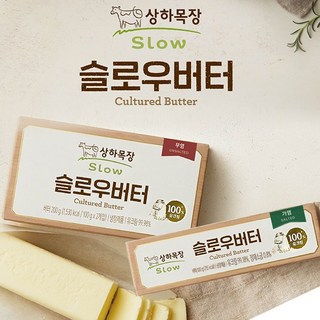 상하목장 슬로우버터 가염버터 100g 냉장무료배송, 12개