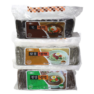 평양냉면 칡냉면 함흥냉면 물냉면 별가 면사리 식자재 대용량 여름별미 식당 급식용 2kg, 평양냉면/2kg, 1개