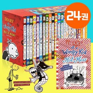 Diary of a Wimpy Kid 윔피키드 다이어리 세트 영어 원서 선택구매 정식음원, 24권 세트