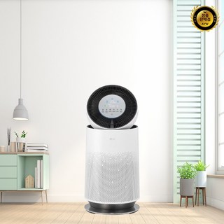 LG전자 퓨리케어 360도 오브제컬렉션 플러스 공기청정기 AS195DWWA 61.2㎡ 방문설치, 크리미스노우