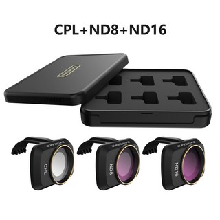 DJI Mavic Mini 2 카메라 렌즈 필터 MCUV ND4 ND8 ND16 ND32 CPL ND PL 키트 se 드론 액세서리, 3 PC MIX, 1개