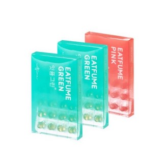 서흥 잇퓸 구강 청결제 3.12g 4개 (핑크 / 그린) 당일발송, 핑크