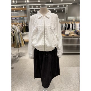 [COMO NINOZ] W LACE COTTON JUMPER W 레이스 코튼 점퍼