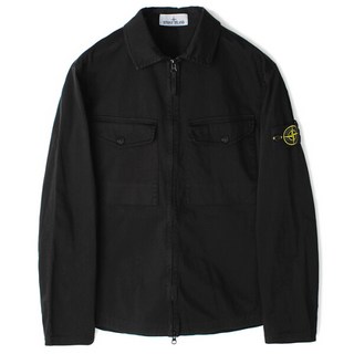 25SS 스톤 투포켓 셔츠형 자켓 블랙 K1S151200128 S0012 V0029