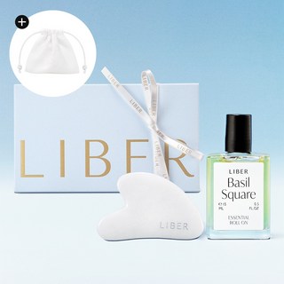 [선물포장] 에센셜 아로마 오일 롤온 & 괄사 세트