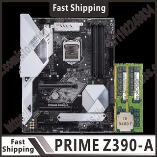 1151 보드 키트 프라임 Z390-A i5 9400f CPU 2xDDR4 8g 인텔 Z390 2xM 2 PCI-E 3.0 HDMI USB3.1 ATX, [01] Motherboards