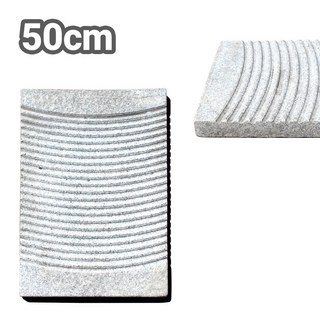 50cm 화강석 돌빨래판 L ( 화강암 대리석 애벌 친환경 세탁 손빨래 돌판 전통체험 한옥인테리어소품 빨래도구 명절 민속체험 공예품 ), 1개, L사이즈