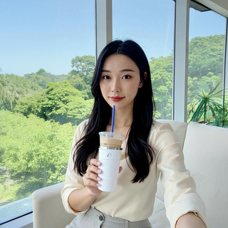 메디닥 대용량 보냉 보온 차량용 커피 컵홀더, 대용량 실버화이트, 1개