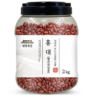 건강곡간 홍대 빨간강낭콩, 2kg, 1개