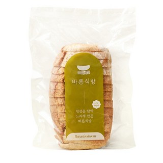 바른식방 저당 통밀식빵 (유기농 통밀 100%), 660g, 1개