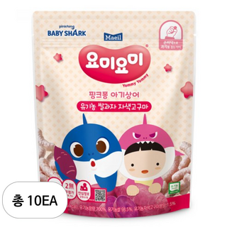 요미요미 유기농 쌀과자 25g, 10개, 자색고구마
