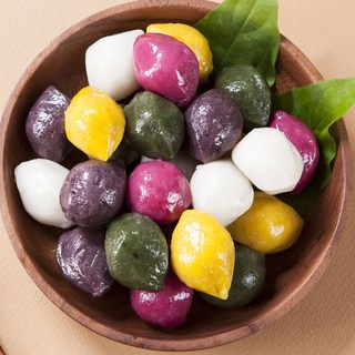 오색송편 1kg 쑥송편 굳지않는떡, 1개