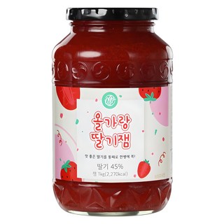 초록원 올가랑 딸기잼, 1개, 1kg