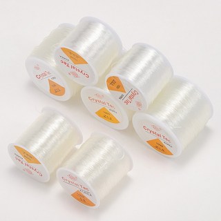 비즈공예 대용량우레탄줄 탄성 낚시줄 매듭 끈, 대용량 탄성 우레탄줄 1.0mm, 1개